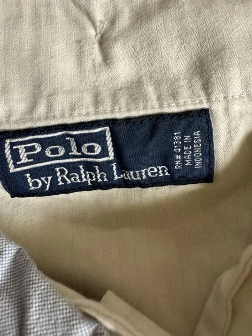 Polo Ralph Lauren Classic Fit Shorts Blue Cotton Size 38 Casual Chino
